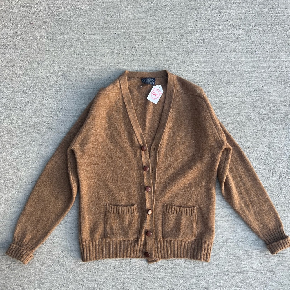 Camel & Shetland Pony Cardigan